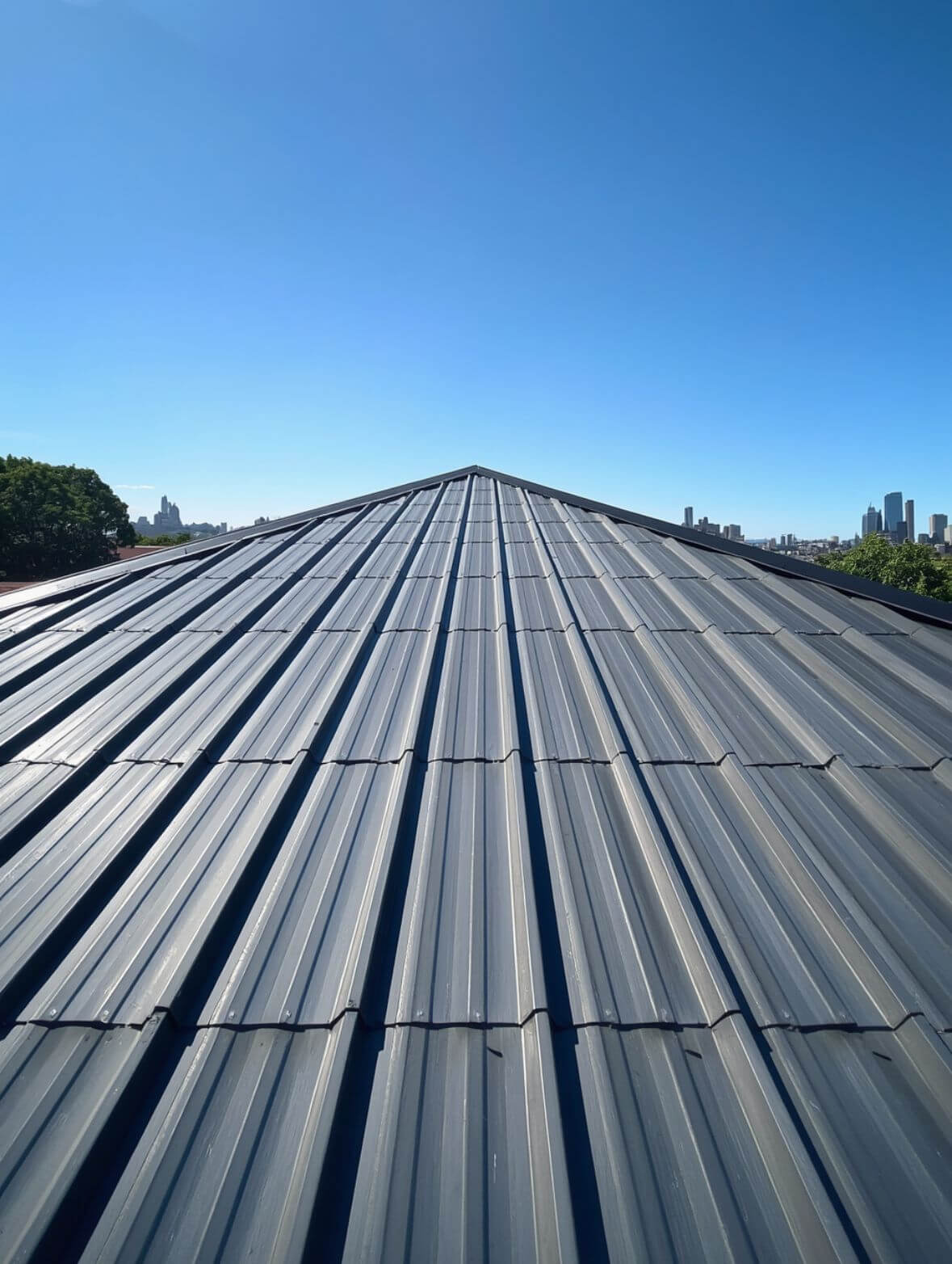 metal roof installed on a home in Sydney