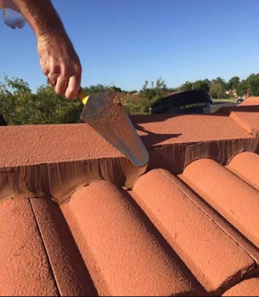 ridge tile repairs