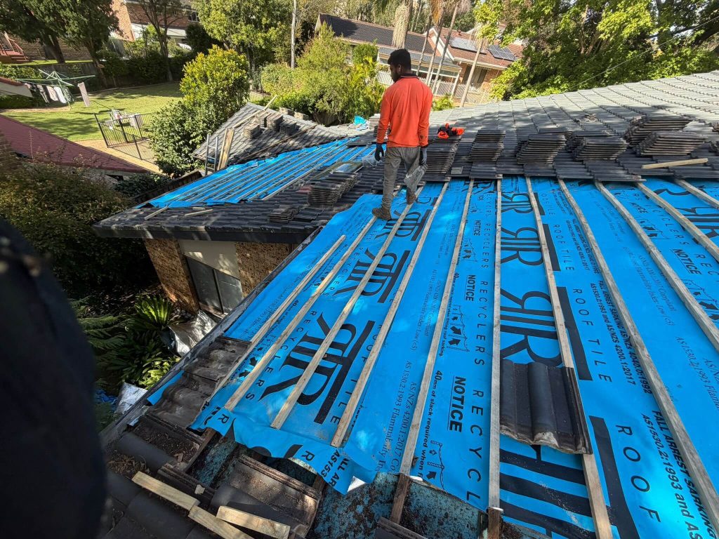 roofer on roof